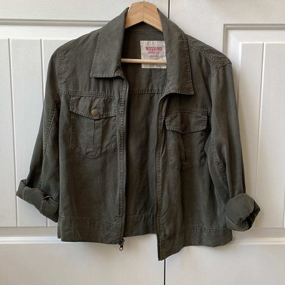 Mossimo Supply Co Cropped Jacket